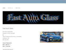 Tablet Screenshot of fastautoglass.com